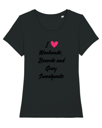 LOVE WEEKENDS Black