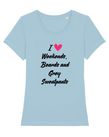 LOVE WEEKENDS Sky Blue