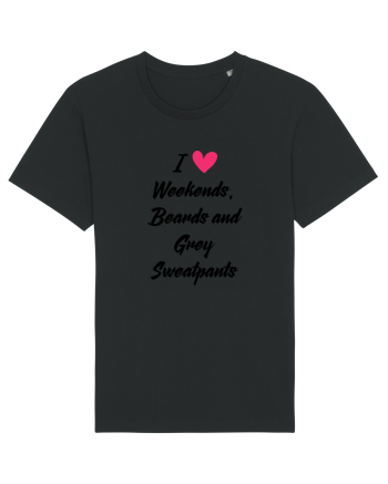 LOVE WEEKENDS Black
