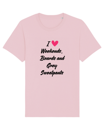LOVE WEEKENDS Cotton Pink