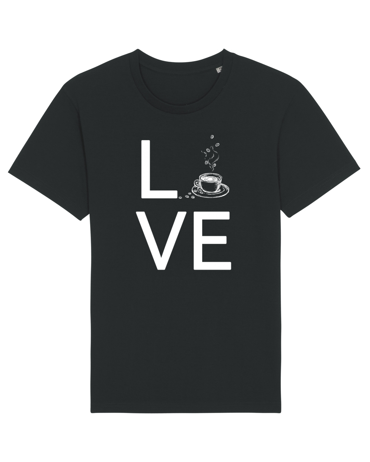 Tricou mânecă scurtă Unisex Rocker Black