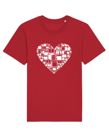 LOVE BOOKS Red