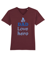 DAD Tricou mânecă scurtă guler V Bărbat Presenter