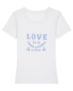 PET Tricou mânecă scurtă guler larg fitted Damă Expresser