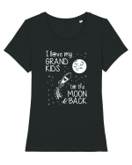GRANDKIDS Tricou mânecă scurtă guler larg fitted Damă Expresser