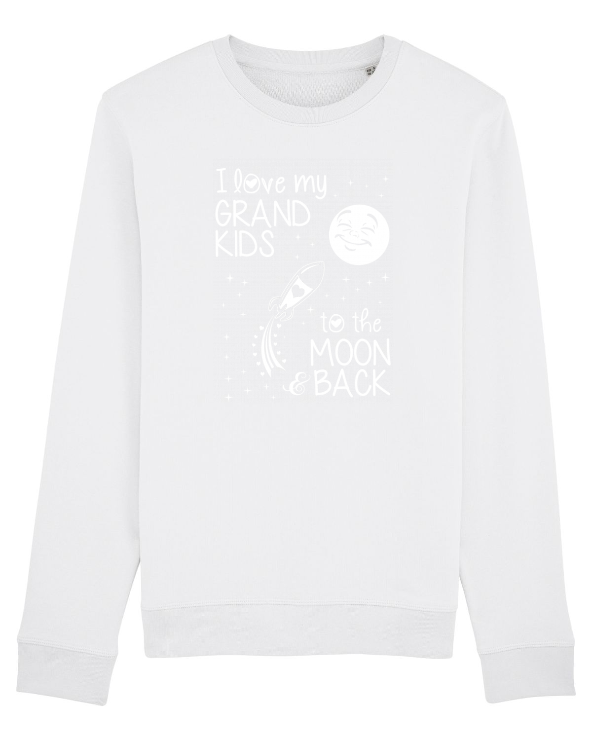 Bluză mânecă lungă Unisex Rise White