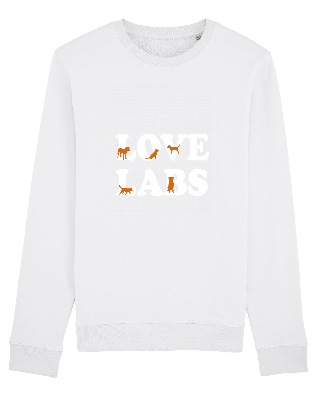 Bluză mânecă lungă Unisex Rise White