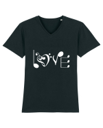 LOVE Tricou mânecă scurtă guler V Bărbat Presenter