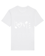 LOVE Tricou mânecă scurtă Unisex Rocker