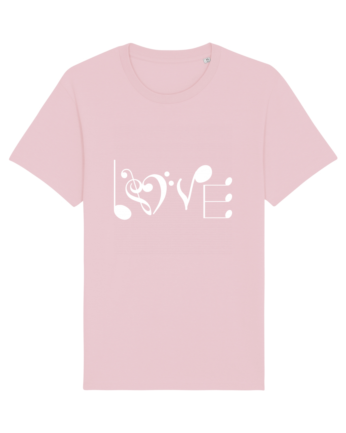 Tricou mânecă scurtă Unisex Rocker Cotton Pink