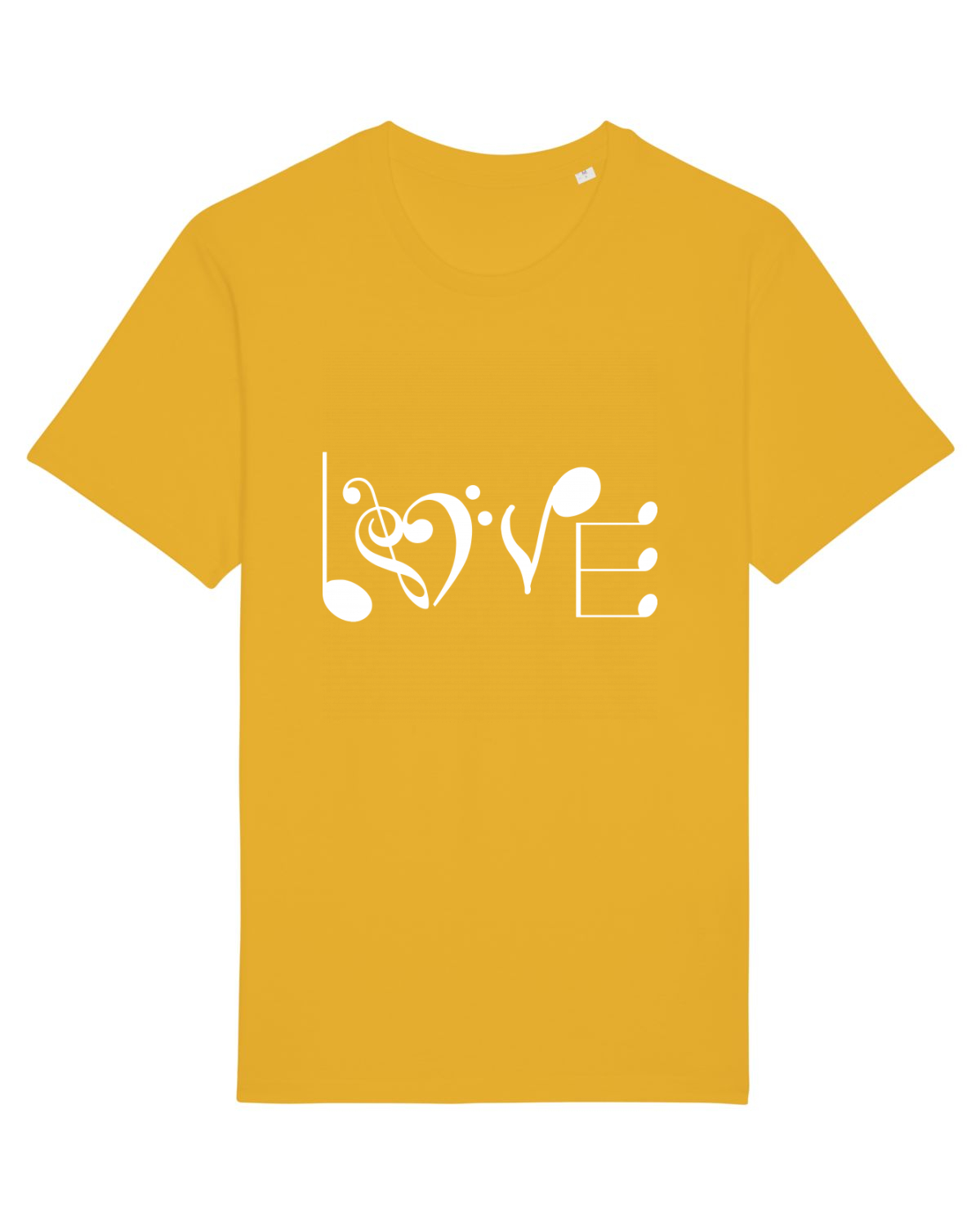 Tricou mânecă scurtă Unisex Rocker Spectra Yellow