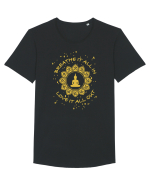 BUDDHA Tricou mânecă scurtă guler larg Bărbat Skater