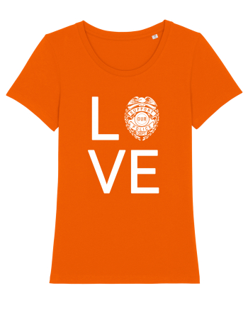 LOVE  Bright Orange