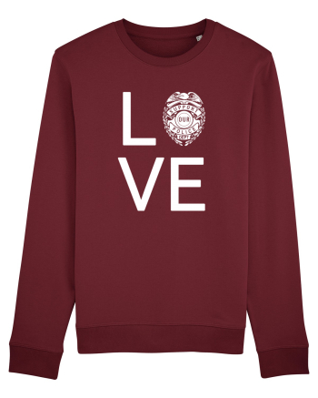 LOVE  Burgundy