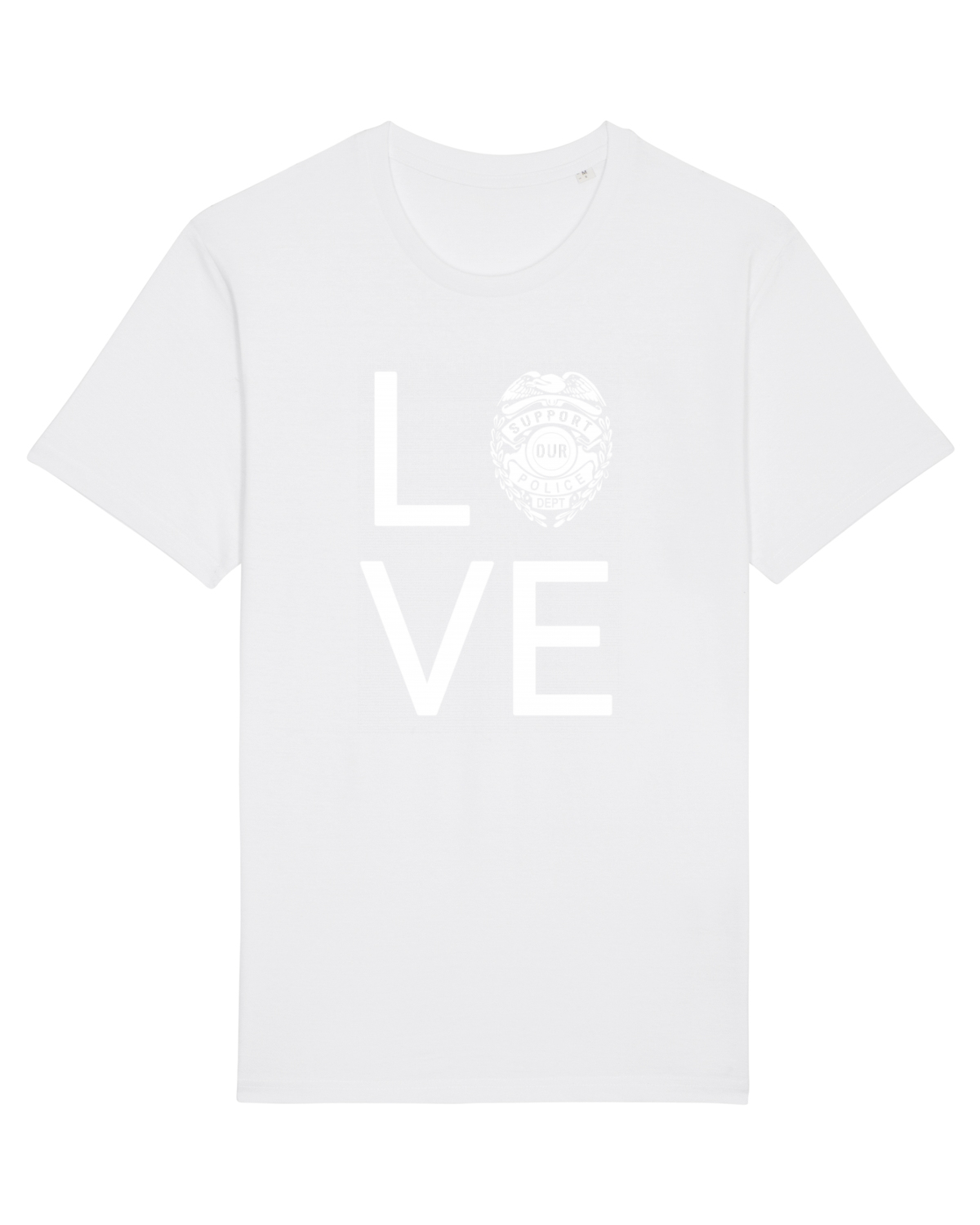 Tricou mânecă scurtă Unisex Rocker White