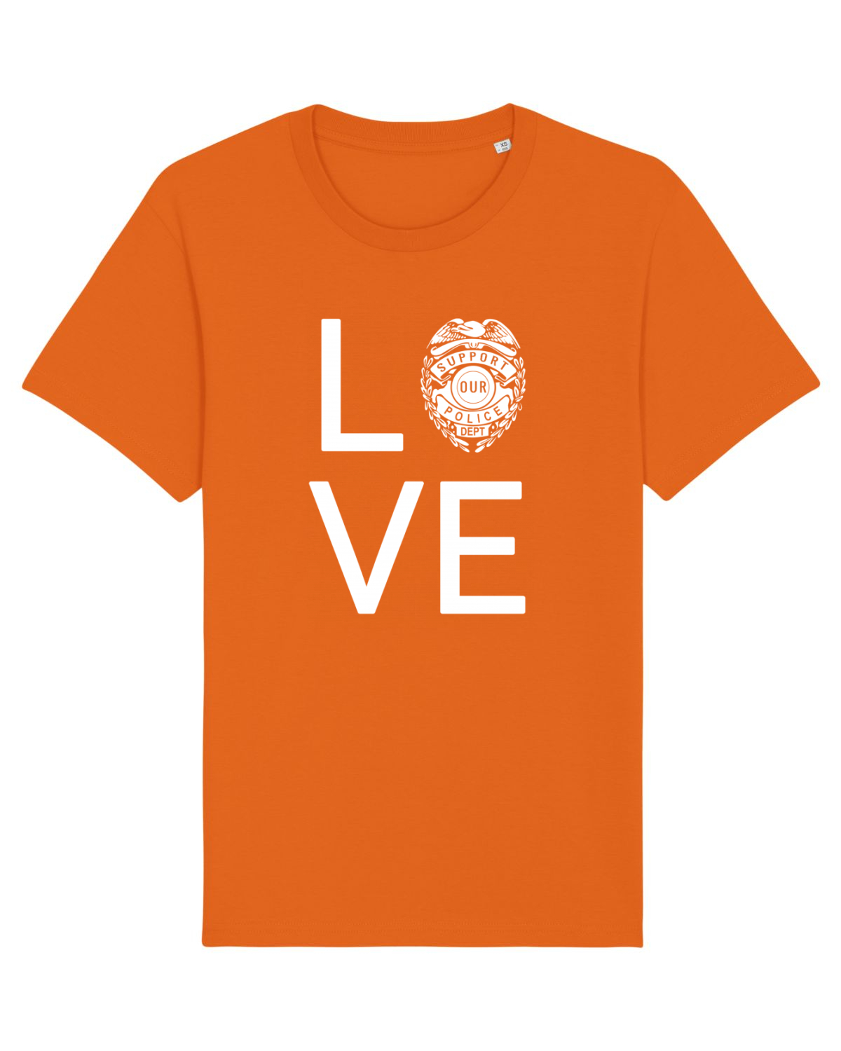 Tricou mânecă scurtă Unisex Rocker Bright Orange