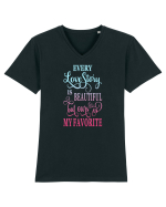 LOVE Tricou mânecă scurtă guler V Bărbat Presenter