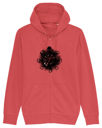 Motorcycle mandala Carmine Red