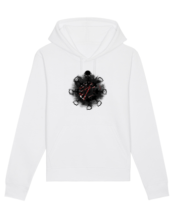 Motorcycle mandala White