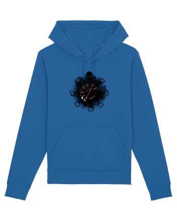 Motorcycle mandala Royal Blue