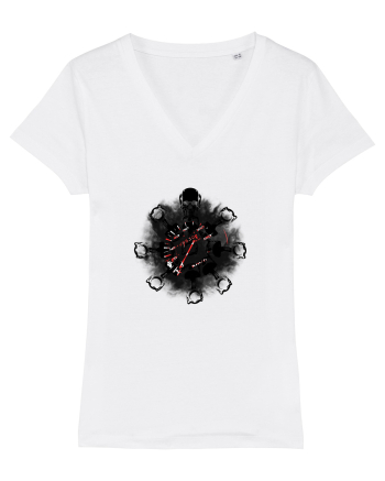 Motorcycle mandala White