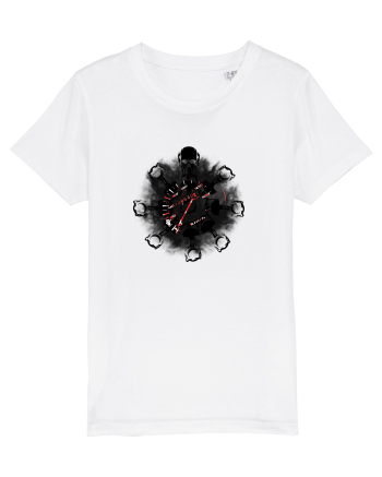 Motorcycle mandala White