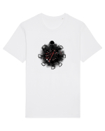 Motorcycle mandala Tricou mânecă scurtă Unisex Rocker