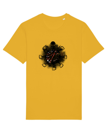 Motorcycle mandala Spectra Yellow