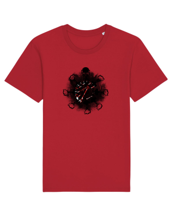 Motorcycle mandala Red