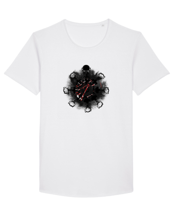 Motorcycle mandala White