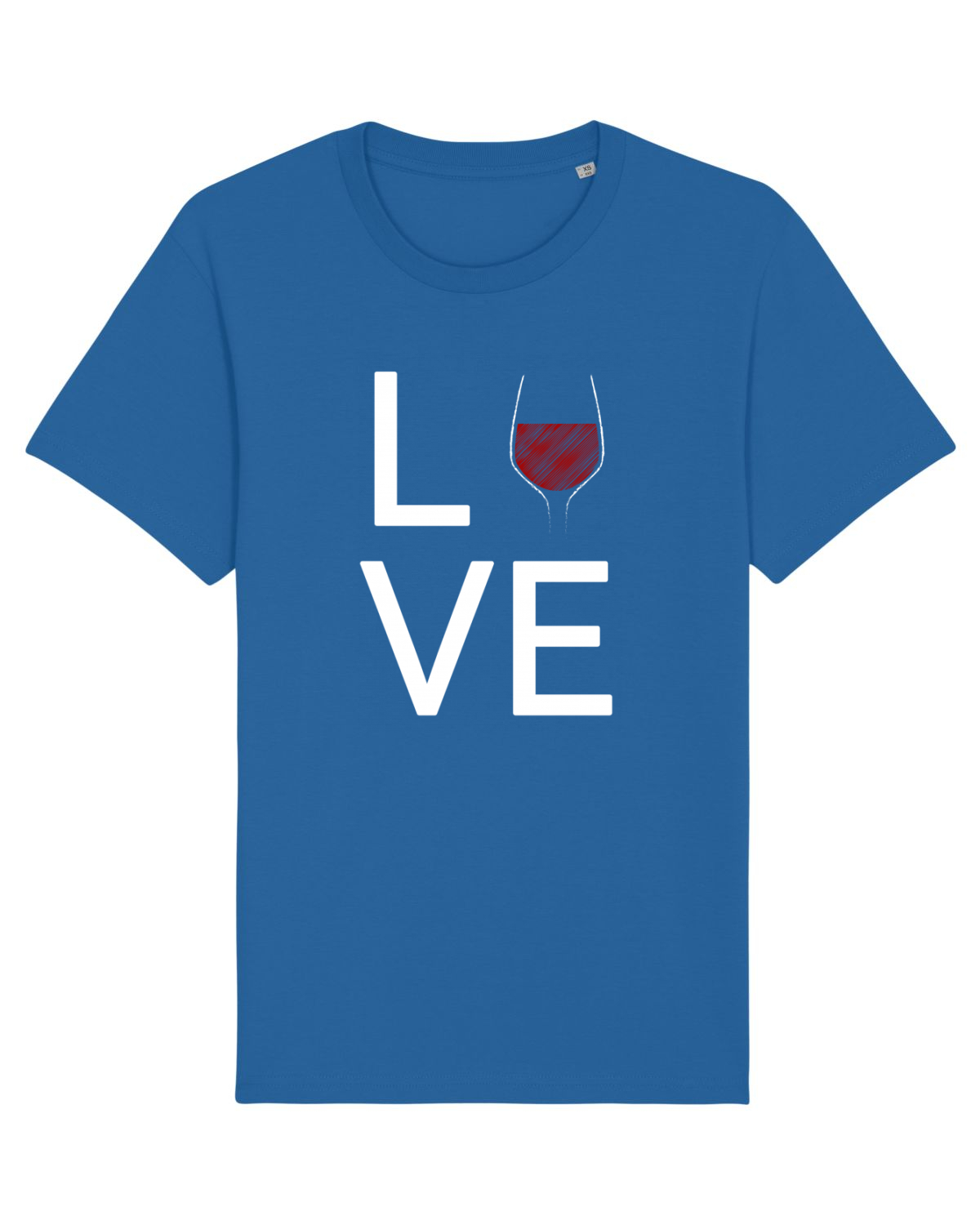 Tricou mânecă scurtă Unisex Rocker Royal Blue