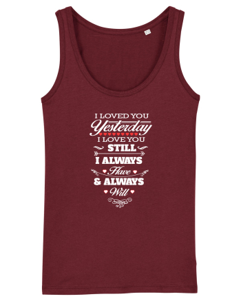 LOVE Burgundy