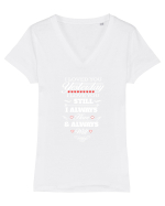 LOVE Tricou mânecă scurtă guler V Damă Evoker