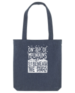 MOUNTAINS Sacoșă textilă