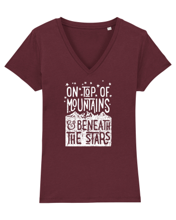 MOUNTAINS Burgundy