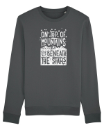 MOUNTAINS Bluză mânecă lungă Unisex Rise