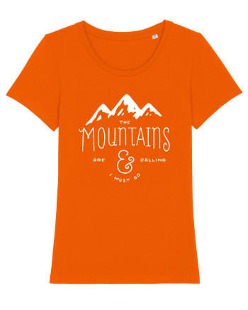 MOUNTAINS Bright Orange