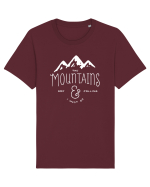 MOUNTAINS Tricou mânecă scurtă Unisex Rocker