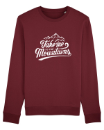 MOUNTAINS Bluză mânecă lungă Unisex Rise