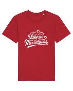 MOUNTAINS Tricou mânecă scurtă Unisex Rocker