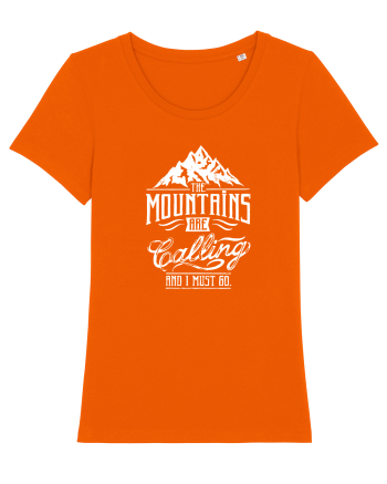 MOUNTAINS Bright Orange