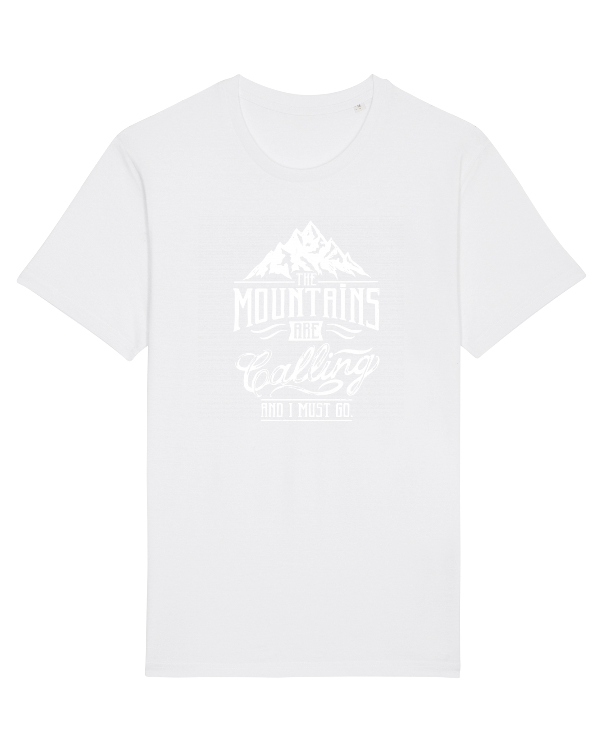 Tricou mânecă scurtă Unisex Rocker White