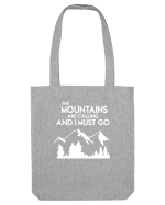 MOUNTAINS Sacoșă textilă