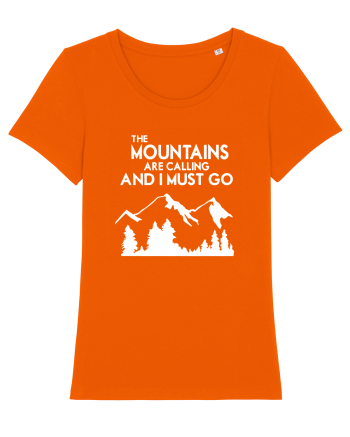 MOUNTAINS Bright Orange