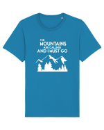 MOUNTAINS Tricou mânecă scurtă Unisex Rocker
