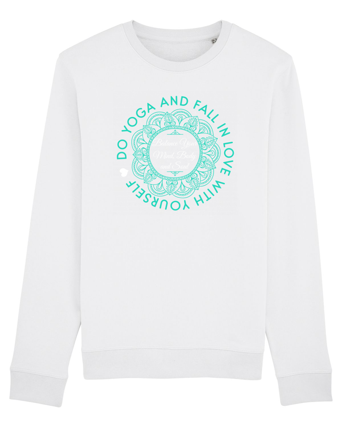 Bluză mânecă lungă Unisex Rise White