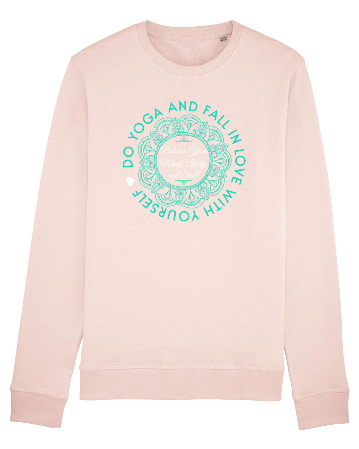 Bluză mânecă lungă Unisex Rise Candy Pink