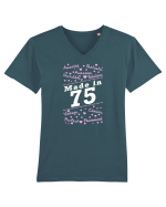 MADE IN 75 Tricou mânecă scurtă guler V Bărbat Presenter