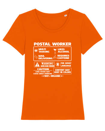 POSTAL WORKER Bright Orange