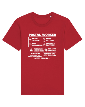 POSTAL WORKER Red